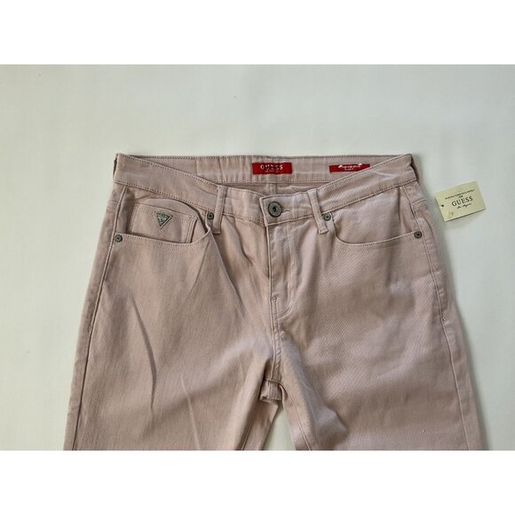 Guess men’s medium rise skinny jeans scotch fit strech light pink size 40X32 - Picture 5 of 10